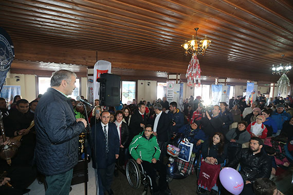 Erciyes Engelleri Kaldırdı