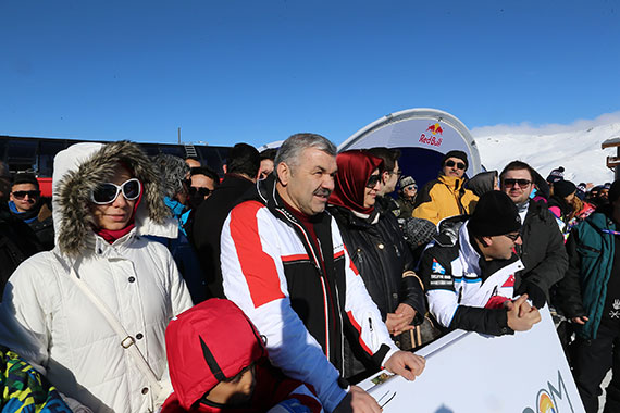 Erciyes'te Ziyaretçi Rekoru Kırıldı