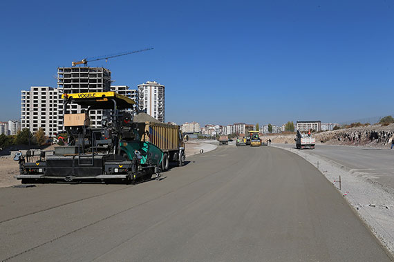 Gültepe Bulvarı Hızla İlerliyor