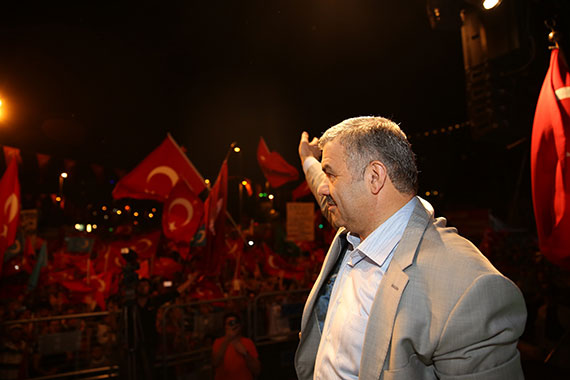 Kayserililer Başkanı ile Nöbette