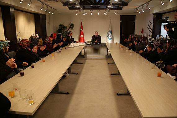 Kızıklı Kadınlar'dan Teşekkür Ziyareti